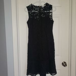 Thyme Maternity Lace Midi Dress